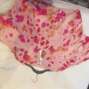 Victoria's Secret Pink and Orange Top LARGE